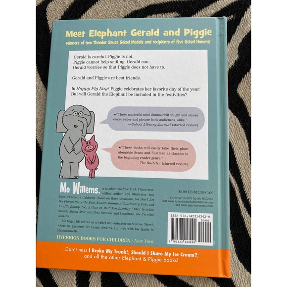 Mo Willems Happy Pig Day, Like New condition - Picture 3 of 3